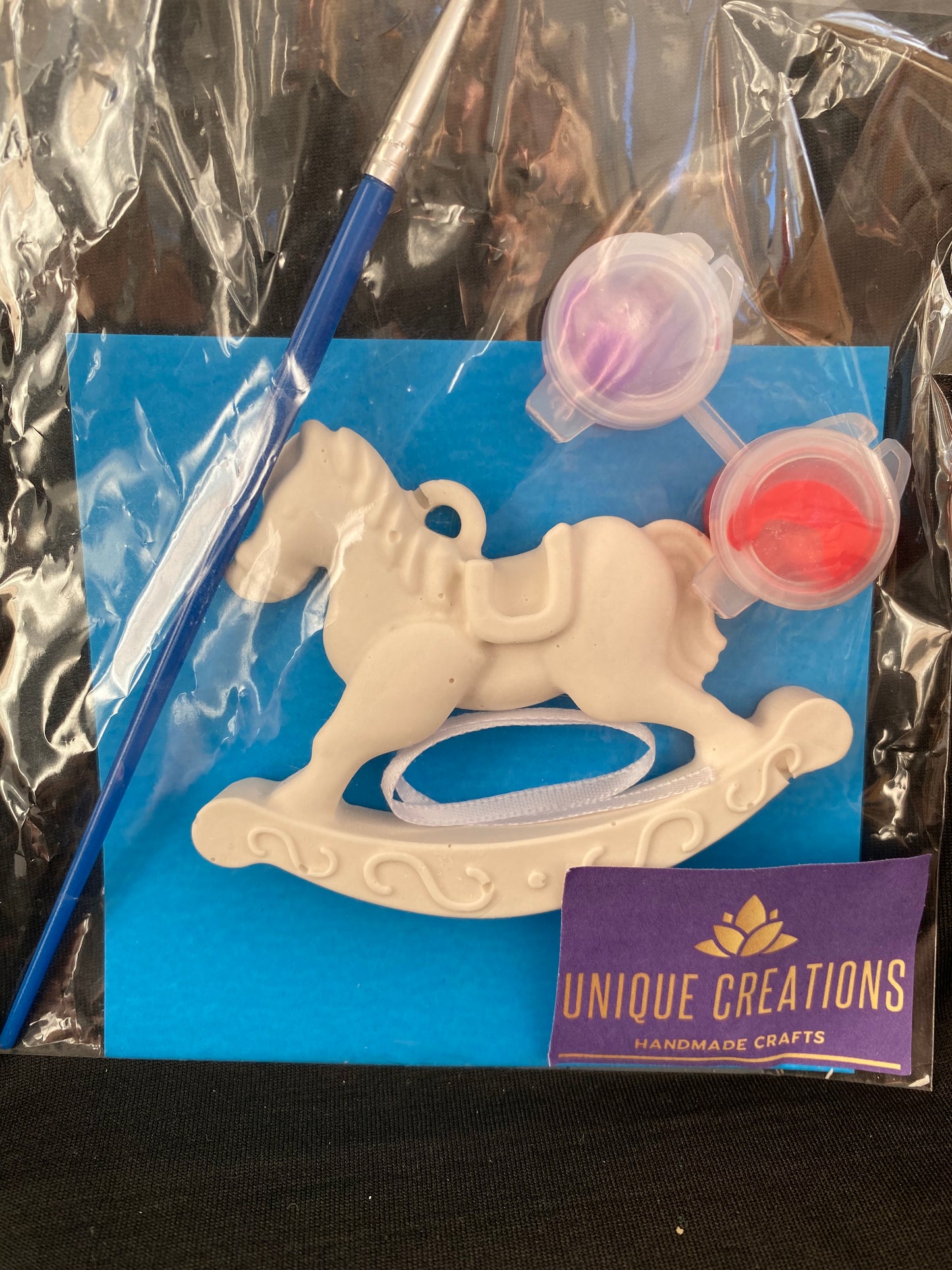 Rocking horse model and paint
