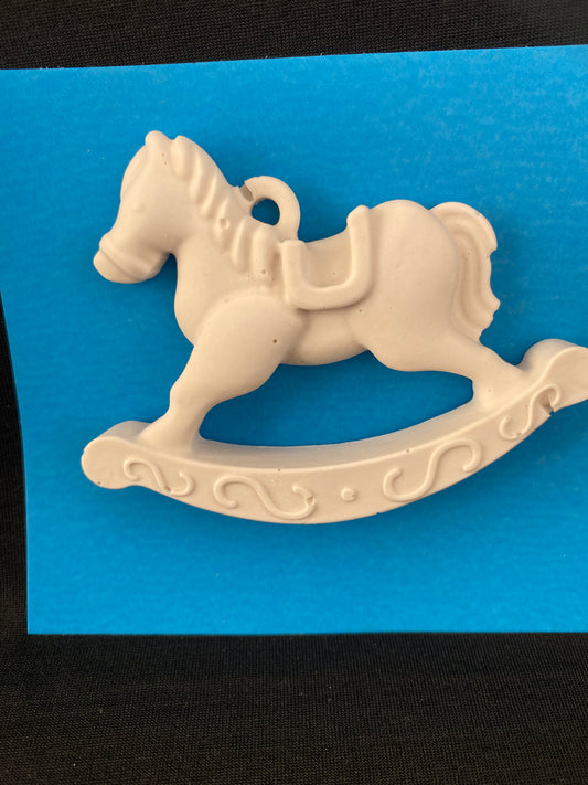 Rocking horse model and paint