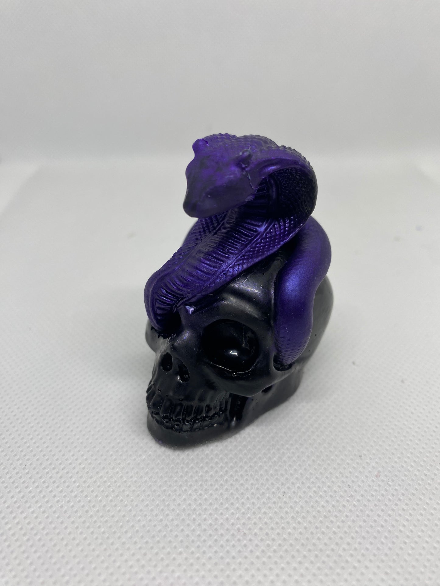 Skull with snake (small)