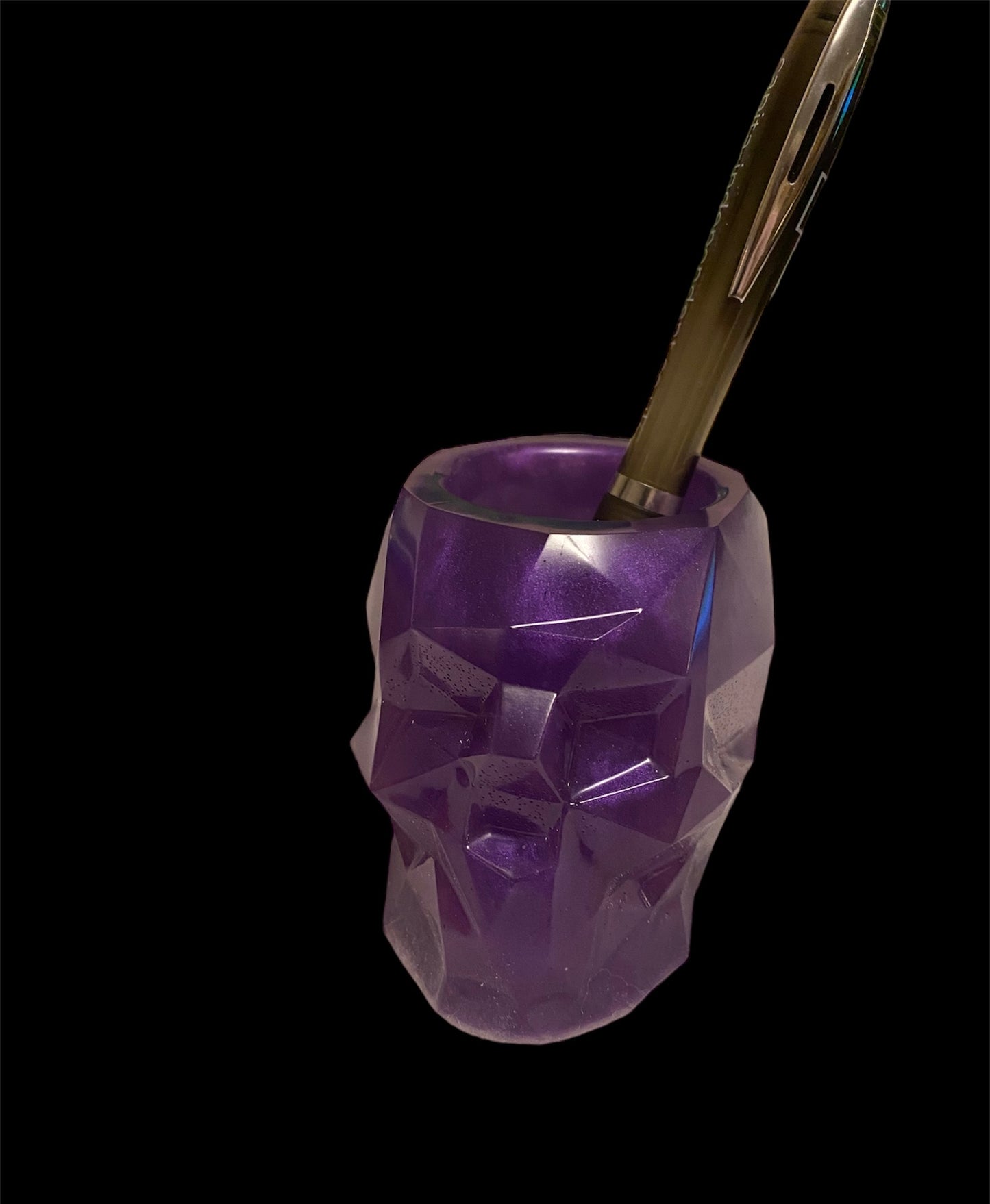 Skull  pen holder