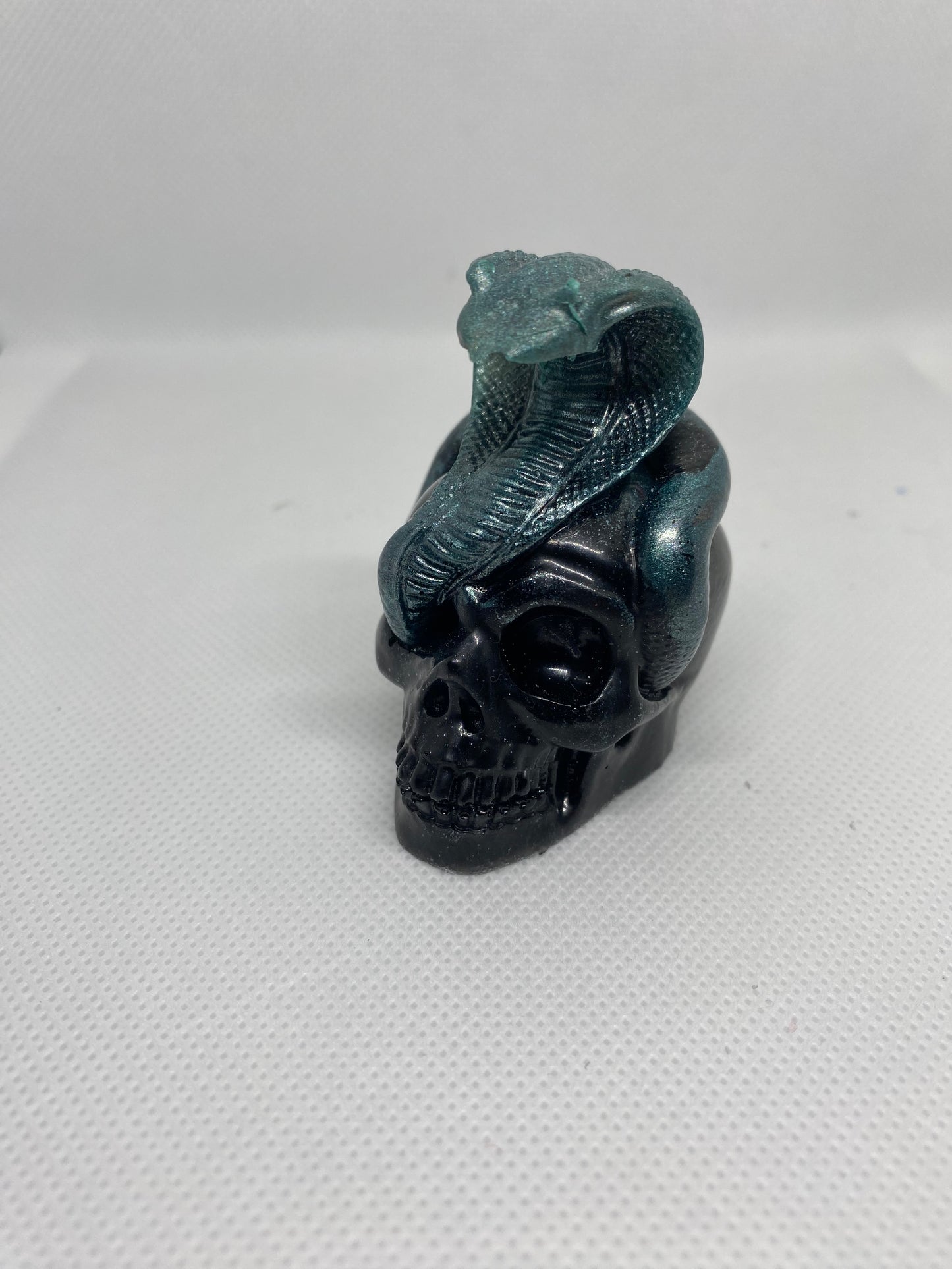 Skull with snake (small)