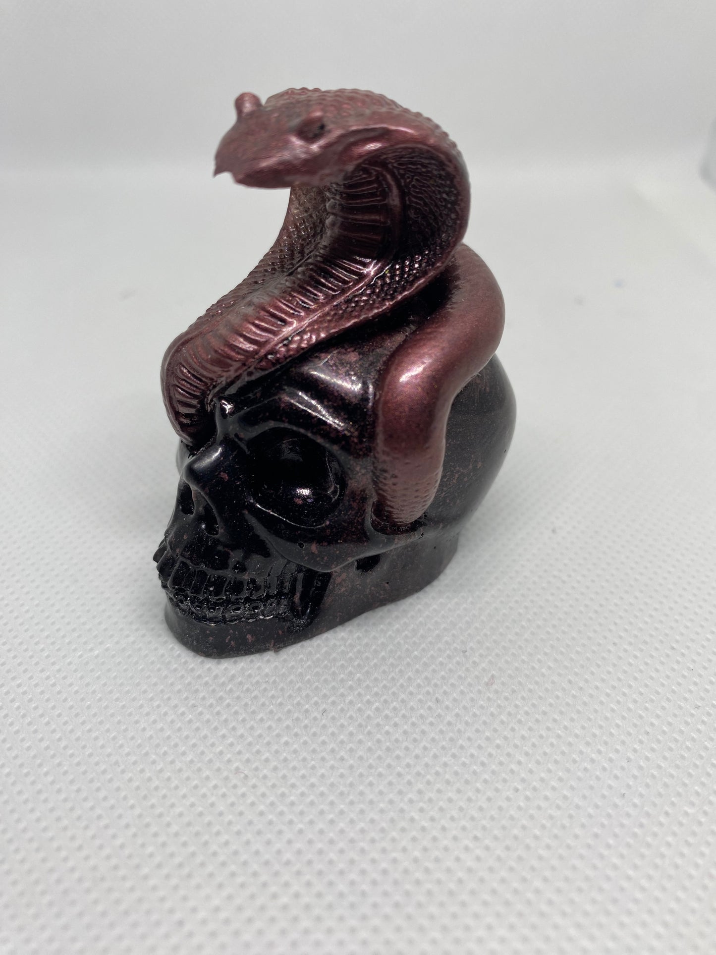 Skull with snake (small)