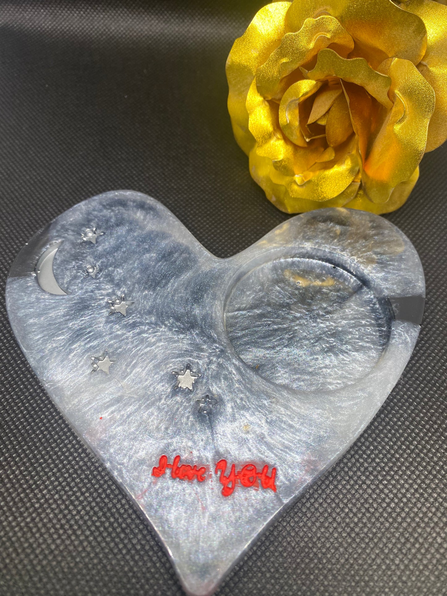 Heart tea light holder (slim)